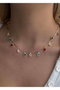 Heliophilia Silver KPEGMSA35151 Collar de Latón con Piedra de Circonio Dorado